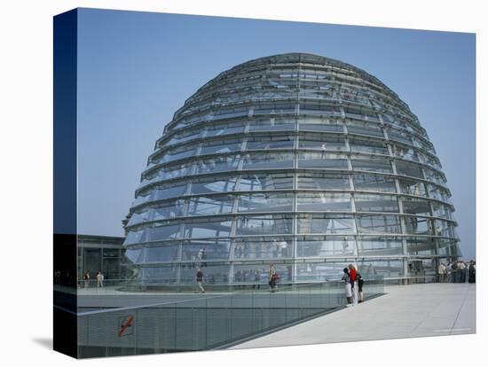 The Reichstag Dome, Berlin, Germany-G Richardson-Premier Image Canvas