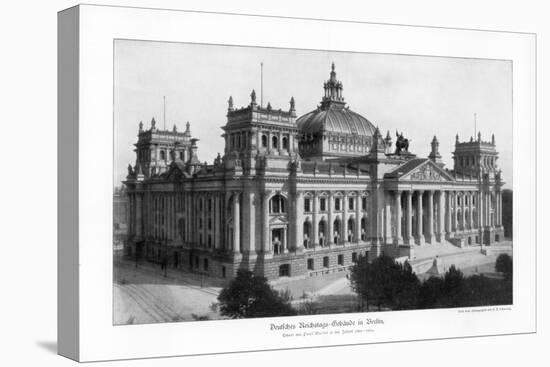 The Reichstag in the Late 19th Century, 1900-null-Premier Image Canvas