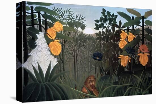 The Repast of the Lion, C1907-Henri Rousseau-Premier Image Canvas