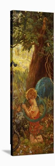 The Rescue, circa 1890-95-Arthur Hughes-Premier Image Canvas