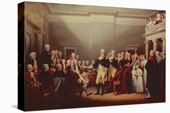 The Resignation of George Washington on 23rd December 1783, C.1822-John Trumbull-Premier Image Canvas