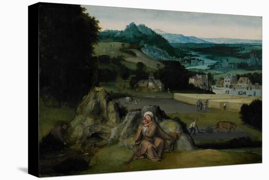 The Rest on the Flight into Egypt (The Miraculous Field of Wheat) C.1518-24-Joachim Patinir-Premier Image Canvas