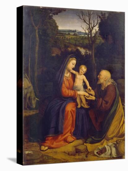 The Rest on the Flight into Egypt-Andrea Solari-Premier Image Canvas