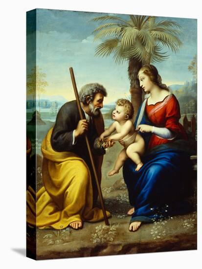 The Rest on the Flight into Egypt-Raphael-Premier Image Canvas