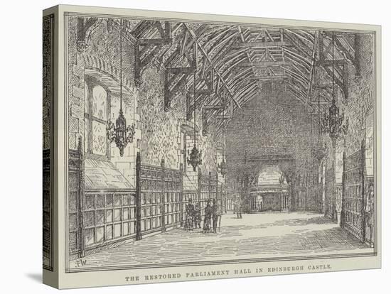 The Restored Parliament Hall in Edinburgh Castle-Frank Watkins-Premier Image Canvas