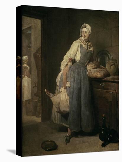 The Return from Market-Jean-Baptiste Simeon Chardin-Premier Image Canvas