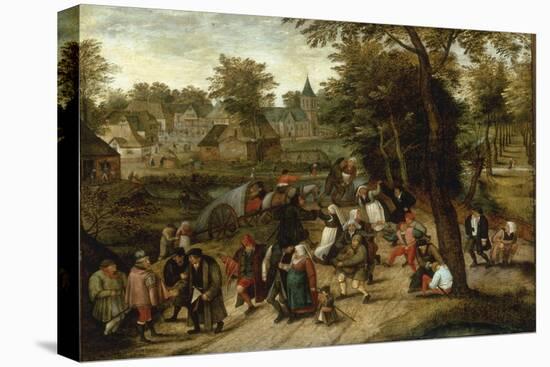 The Return from the Kermesse-Pieter Breugel the Elder-Premier Image Canvas