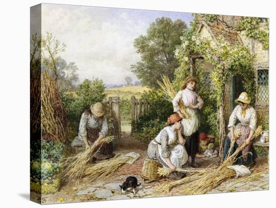 The Return of the Gleaners-Myles Birket Foster-Premier Image Canvas