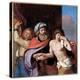 The Return of the Prodigal Son, 1654-55 (Oil on Canvas)-Guercino (1591-1666)-Premier Image Canvas