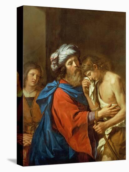 The Return of the Prodigal Son-Guercino (Giovanni Francesco Barbieri)-Premier Image Canvas