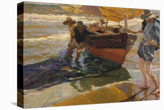 The Returned of the Fishing-Joaquín Sorolla y Bastida-Premier Image Canvas