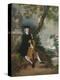 The Rev. John Chafy Playing the Violoncello in a Landscape-Thomas Gainsborough-Premier Image Canvas