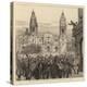 The Revolution in Peru, Scene on the Plaza at Lima-null-Premier Image Canvas