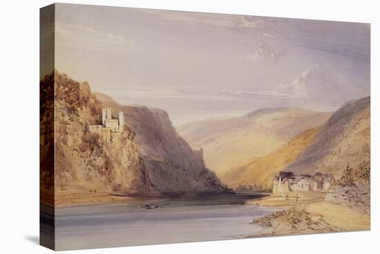The Rhine at Assmannshausen-William Callow-Premier Image Canvas
