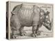 The Rhinoceros, 1515-Albrecht Dürer-Premier Image Canvas