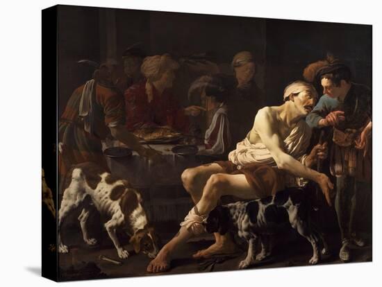 The Rich Man and the Poor Lazarus, 1625-Hendrick Jansz Terbrugghen-Premier Image Canvas