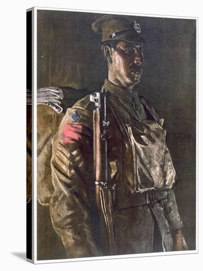 The Rifle Brigade, from British Artists at the Front, Continuation of the Western Front, Part…-Eric Henri Kennington-Premier Image Canvas