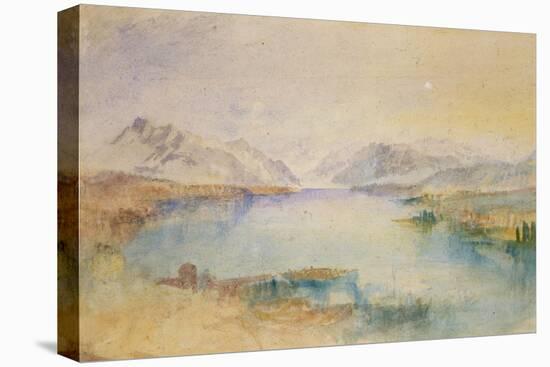 The Rigi, Lake Lucerne-J. M. W. Turner-Premier Image Canvas