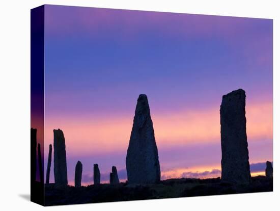 The Ring of Brodgar Standing Stones Orkney Islands Scotland-Peter Adams-Premier Image Canvas