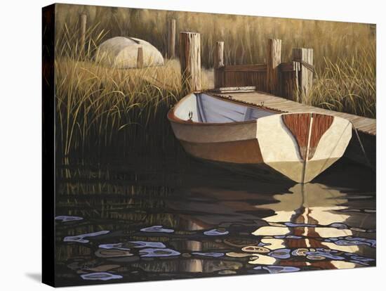 The River Boat-Karl Soderlund-Stretched Canvas