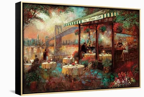 The River Café-Ruane Manning-Stretched Canvas