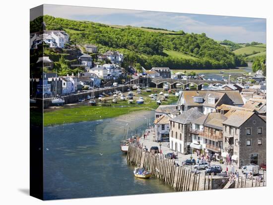 The River Looe at Looe in Cornwall, England, United Kingdom, Europe-David Clapp-Premier Image Canvas