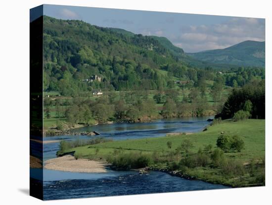 The River Tay Three Miles North of Dunkeld, Tayside, Scotland, United Kingdom-Adam Woolfitt-Premier Image Canvas