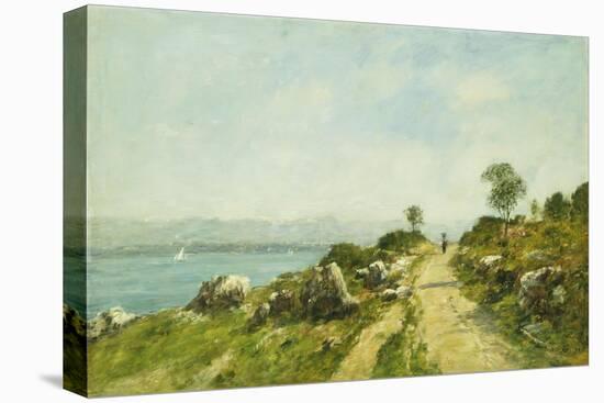 The Road, Antibes-Eugène Boudin-Premier Image Canvas