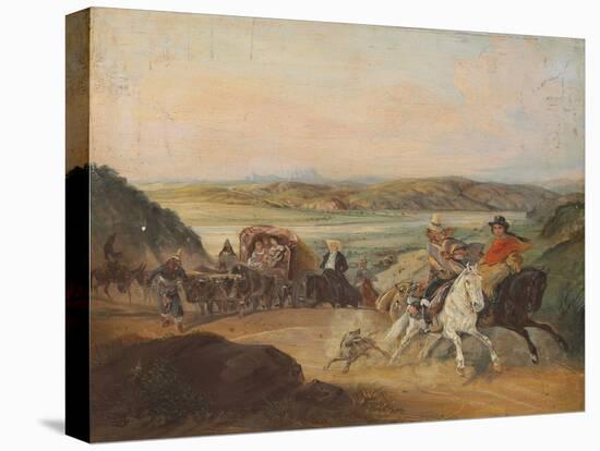 The Road from Santiago to Valparaiso-Johann Moritz Rugendas-Premier Image Canvas