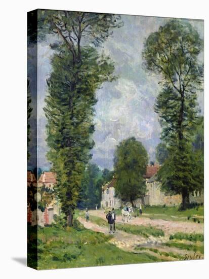 The Road to Marly-Le-Roi, or the Road to Versailles, 1875-Alfred Sisley-Premier Image Canvas