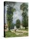 The Road to Marly-Le-Roi, or the Road to Versailles, 1875-Alfred Sisley-Premier Image Canvas