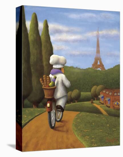 The Road to Paris-Bryan Ubaghs-Stretched Canvas