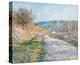 The Road to Vétheuil, 1879-Claude Monet-Stretched Canvas