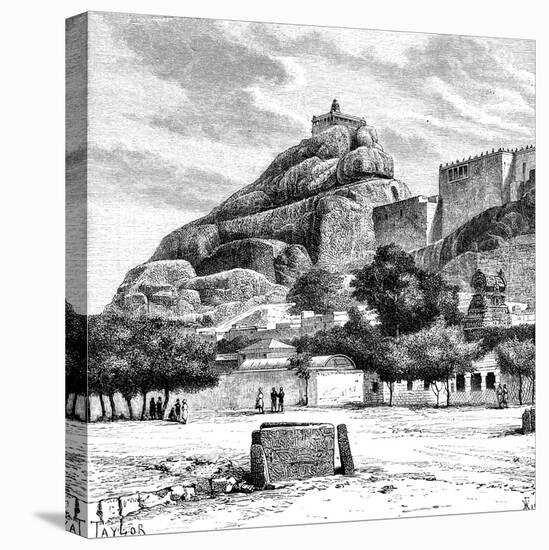 The Rock Fort Temple of Tiruchirapalli, India, 1895-Taylor-Premier Image Canvas