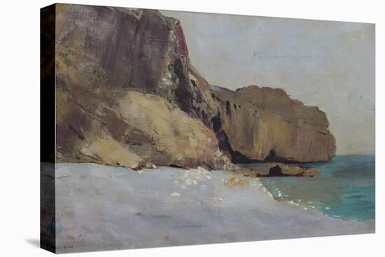 The Rocks at Vallieres, Near Royan-Odilon Redon-Premier Image Canvas