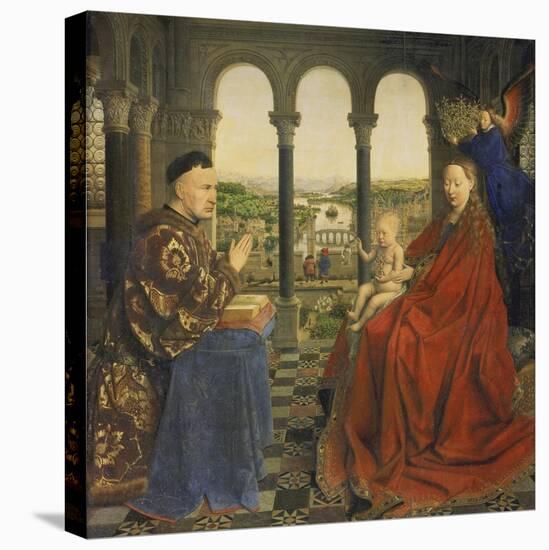 The Rolin Madonna (La Vierge Au Chancelier Rolin), C. 1435-Jan van Eyck-Premier Image Canvas