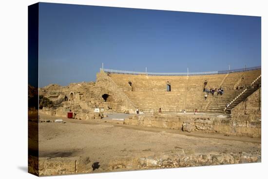 The Roman Amphitheatre, Caesarea, Israel, Middle East-Yadid Levy-Premier Image Canvas