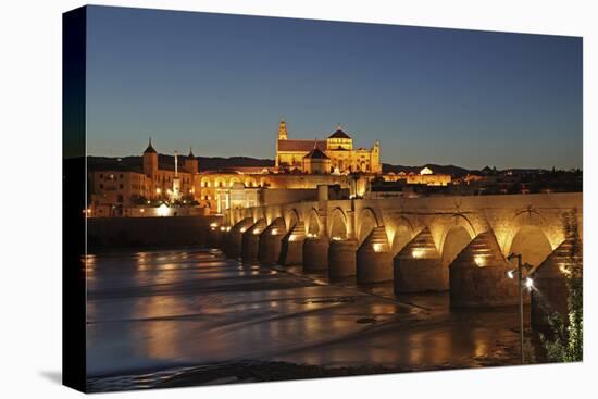 The Roman Bridge of Cordoba Is a Bridge in Cordoba, Andalusia, Southern Spain-David Bank-Premier Image Canvas