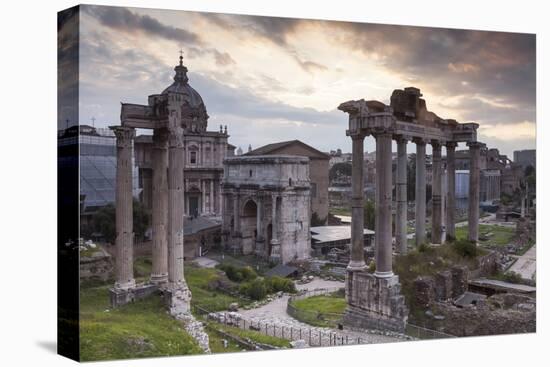 The Roman Forum (Foro Romano), Rome, Lazio, Italy, Europe-Julian Elliott-Premier Image Canvas