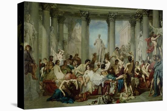 The Romans of the Decadence, 1847-Thomas Couture-Premier Image Canvas