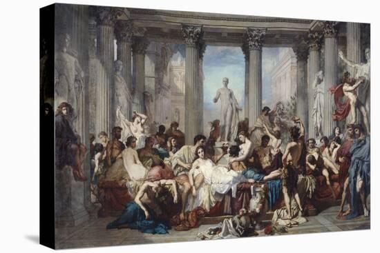 The Romans of the Decadence, 1847-Thomas Couture-Premier Image Canvas