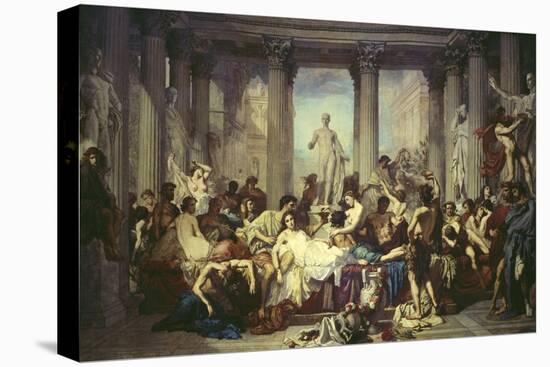 The Romans of the Decadence (Les Romains De La Décadence), 1847-Thomas Couture-Premier Image Canvas