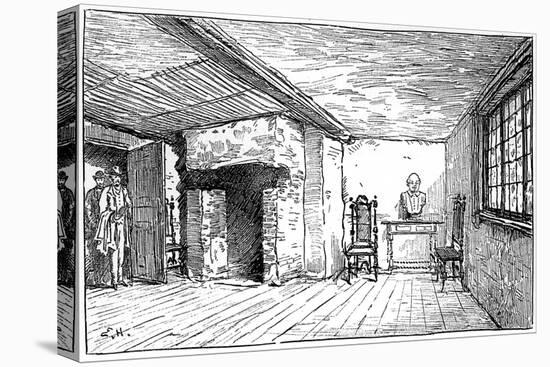 The Room in Which Shakespeare Was Born, Stratford-Upon-Avon, Warwickshire, 1885-Edward Hull-Premier Image Canvas