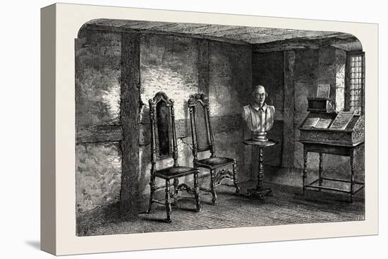 The Room Where Shakespeare Was Born, UK, 19th Century-null-Premier Image Canvas