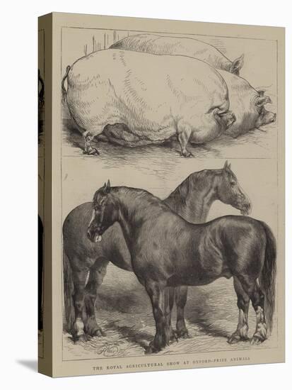 The Royal Agricultural Show at Oxford, Prize Animals-Harrison William Weir-Premier Image Canvas