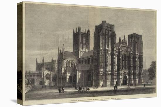 The Royal Archaeological Institute at Wells, Wells Cathedral-Samuel Read-Premier Image Canvas
