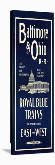The Royal Blue Time Table-null-Premier Image Canvas