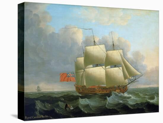 The 'Royal Caroline', Built in 1749 in Deptford (England). Oil on Canvas, 1750, by John Cleveley (1-John the Elder Cleveley-Premier Image Canvas