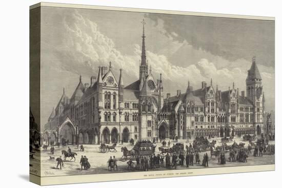 The Royal Courts of Justice, the Strand Front-Frank Watkins-Premier Image Canvas