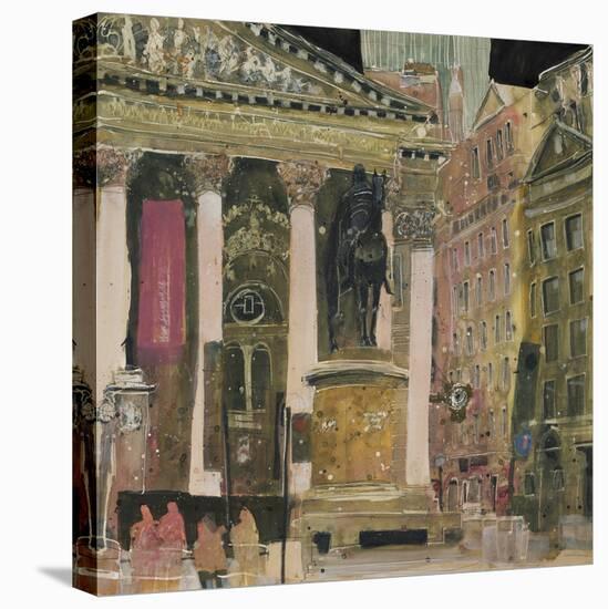 The Royal Exchange, London-Susan Brown-Stretched Canvas